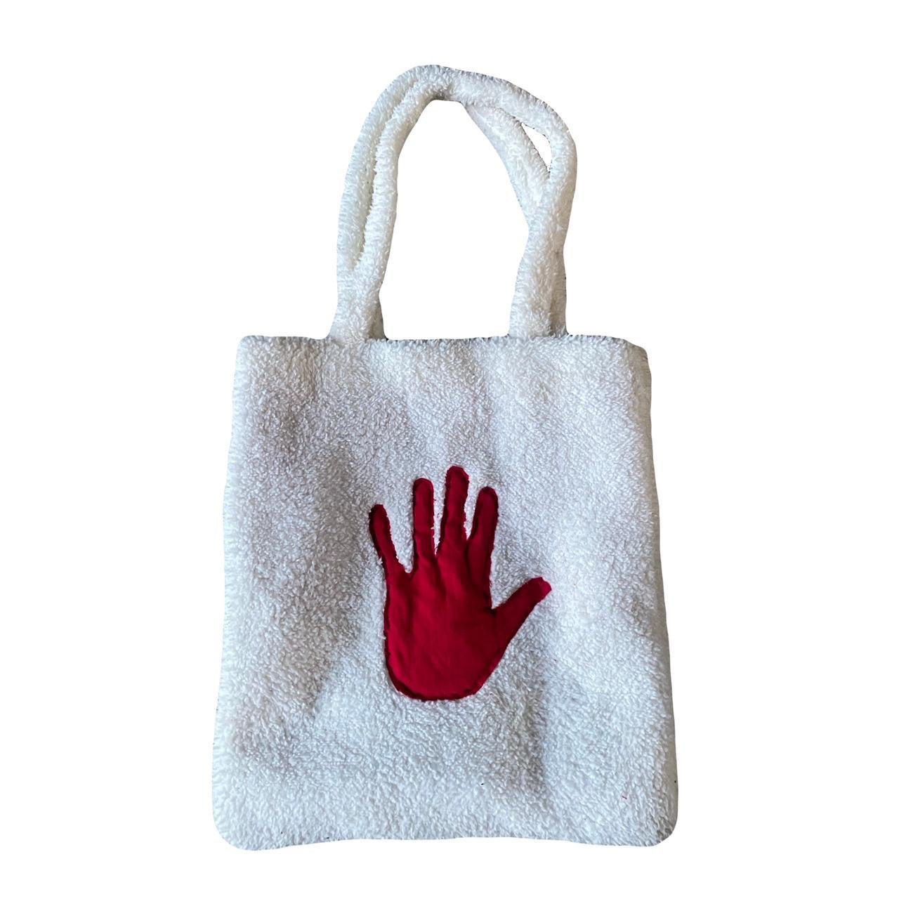 Fur Palm Tote Bag