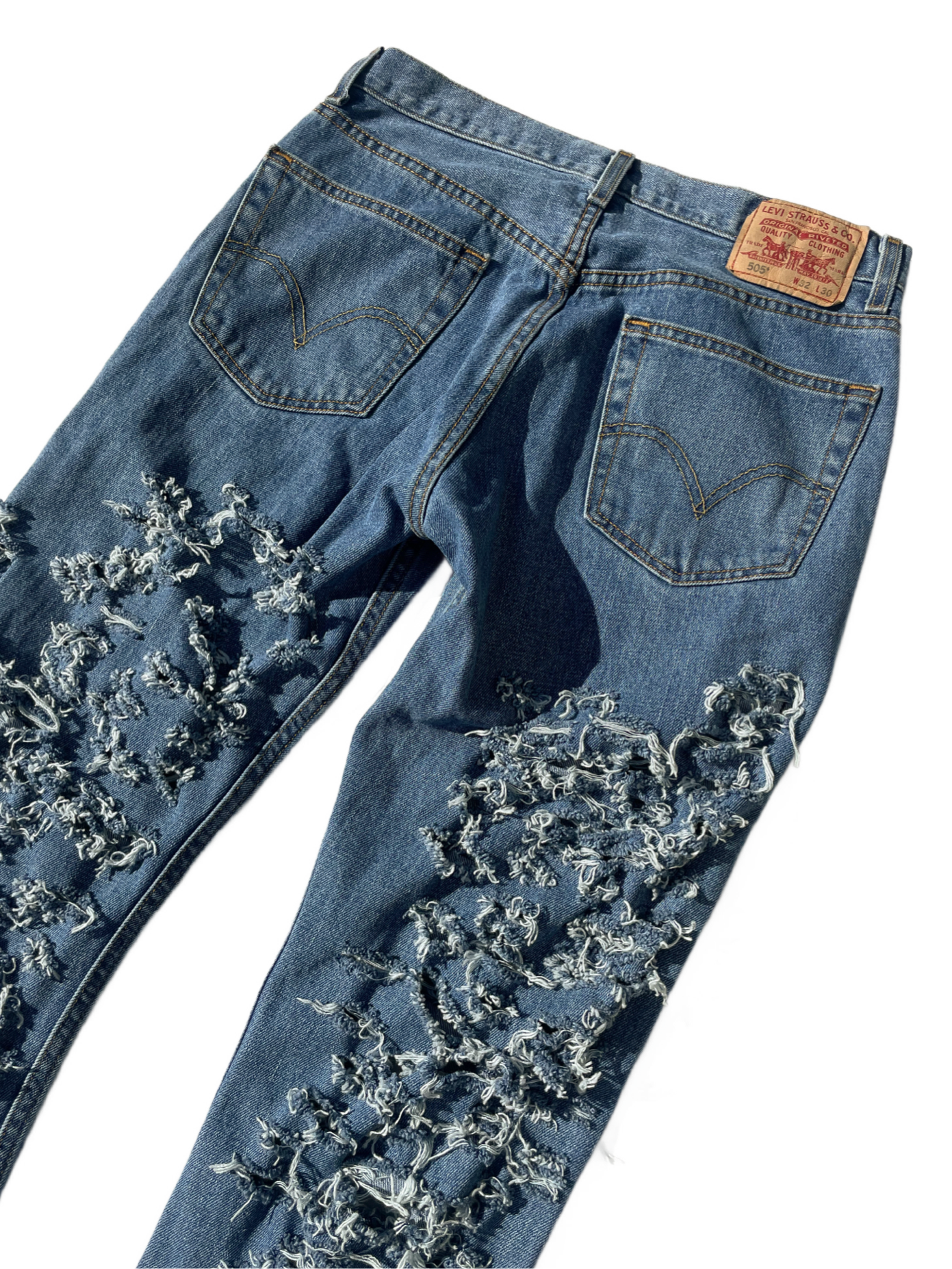 Distressed Pants